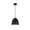 Z-Lite Z Studio Dome Pendant 1 Light Pendant, Matte Black 6012P9-SBK - alternate 7
